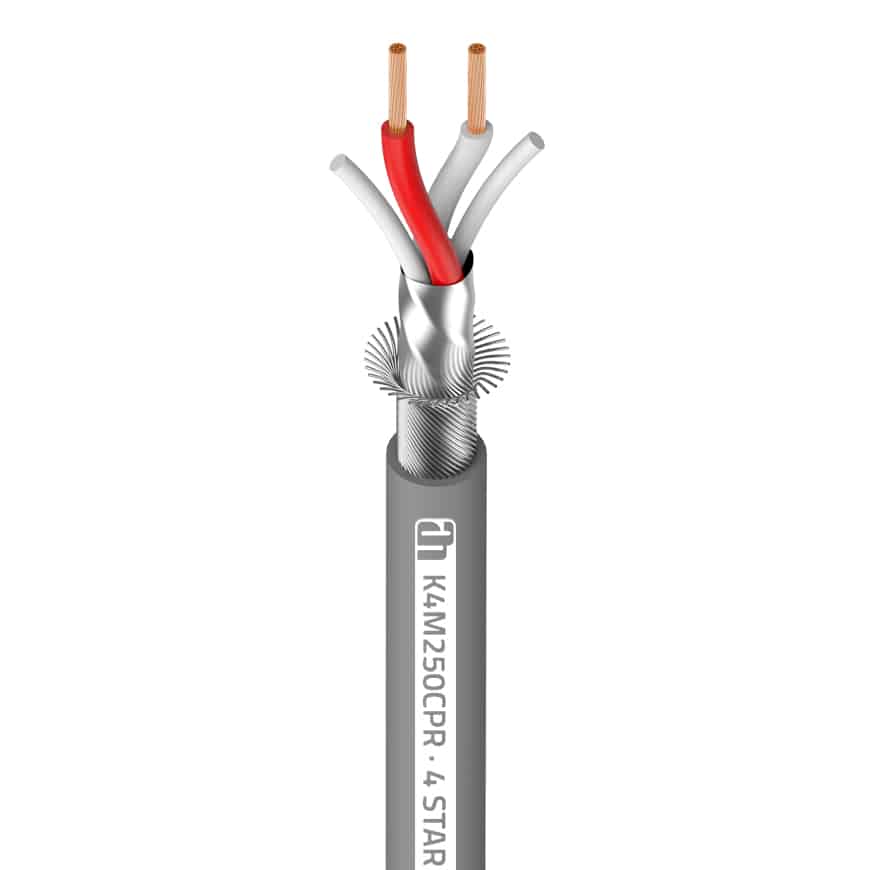 4 STAR MICROPHONE 250 INSTALL CABLE