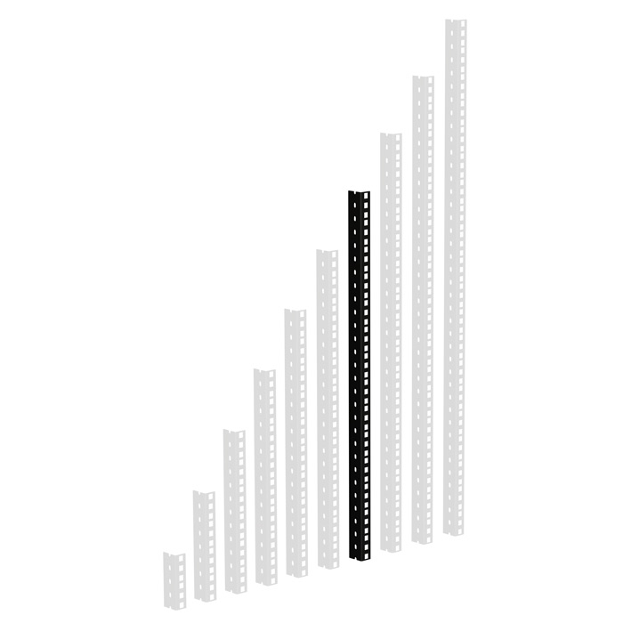 RACK RAIL 14 BLACK