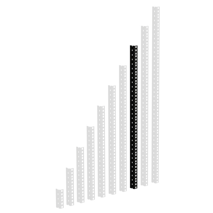 RACK RAIL 16 BLACK