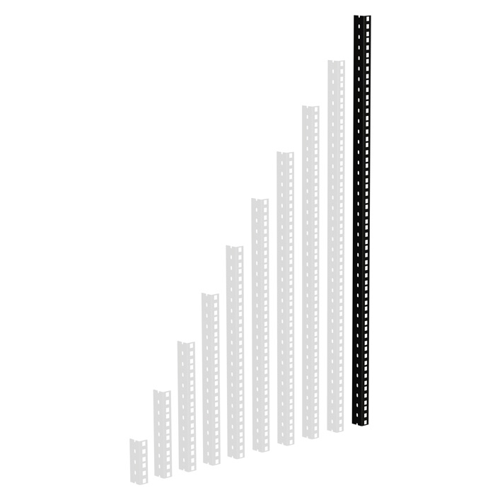 RACK RAIL 20 BLACK