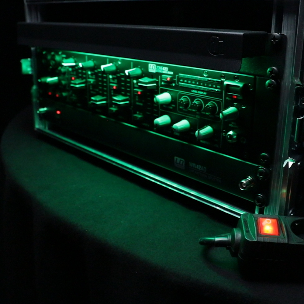 Adam Hall 19インチ 1U LEDラックライト 87451SMARTC RACK LIGHT 01 SMART MC - 19 Inch Rack Lights | Adam Hall Shop