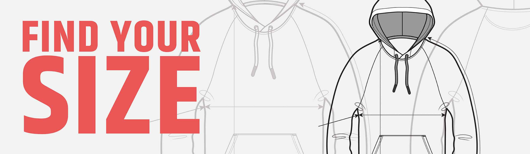 "YSOM"-Outline Hoodie - Unisex 4XL