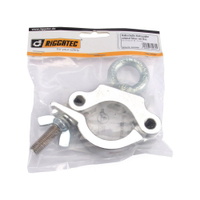 Half Coupler Clamp | silver | Eyebolt | WLL 170kg