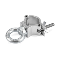 Half Coupler Clamp | silver | Eyebolt | WLL 75kg