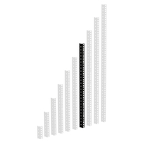 RACK RAIL 14 BLACK
