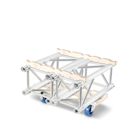Truss Stacking Board | 2x 100mm Blue Wheels