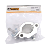 Half Coupler Clamp | silver | WLL 500kg