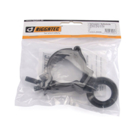 Half Coupler Clamp | black | Eyebolt | WLL 100kg