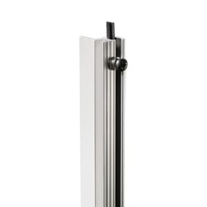 RACK RAIL 90 ALU CONTINUOUS RUBBER