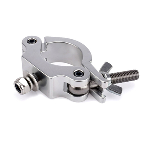 Half Coupler Clamp | silver | stainless steel | WLL 200kg