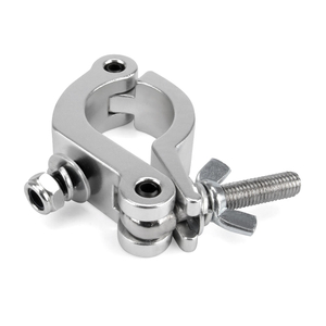 Half Coupler Clamp | silver | side entry | WLL 300kg