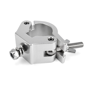 Half Coupler Clamp | silver | stainless steel | WLL 750kg