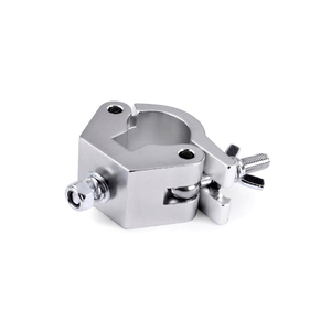Half Coupler Clamp | silver | wide | WLL 750kg