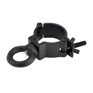 Half Coupler Clamp | black | Eyebolt | WLL 100kg